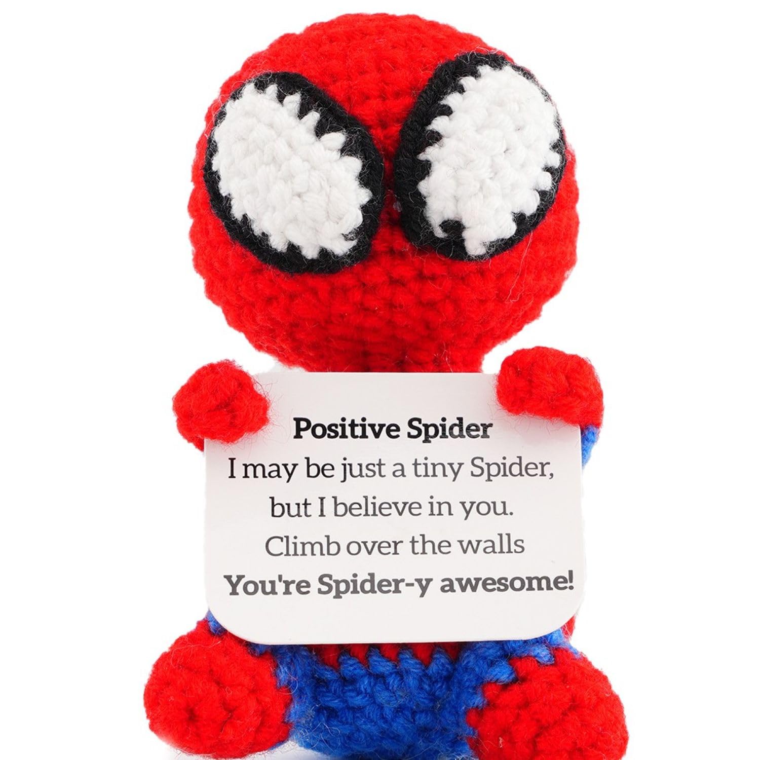 Lenoka Crochet/Emotional Support Spider Crochet Handmade Gifts/Gift for Men Adults/Gifts for Women Adults/Birthday, Easter, Chri
