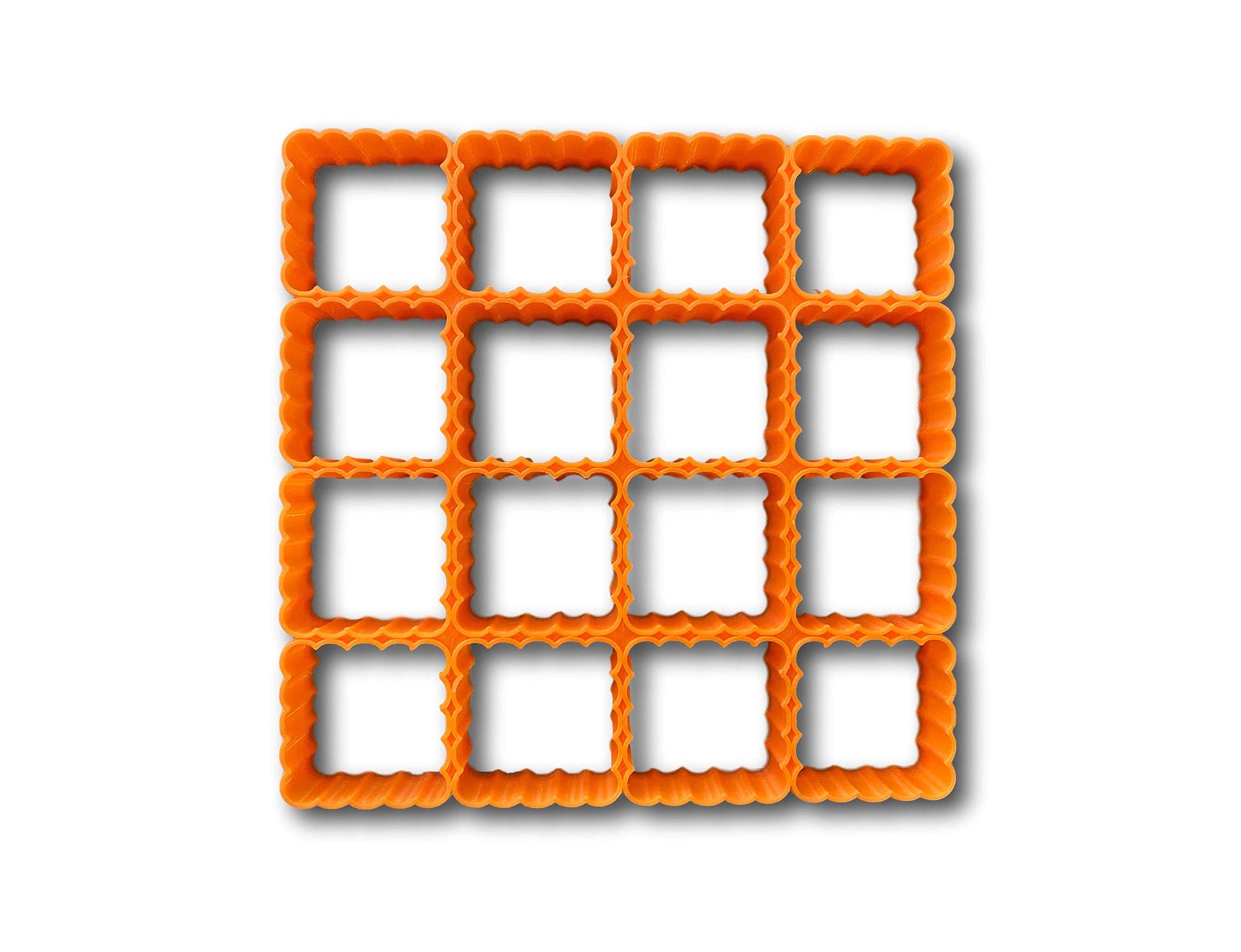 1  x16 Scalloped Shape Square Multi Cutter