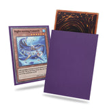 Purple Yu-gi-oh Card Sleeve 200 Pack, Japanese Small Card Sleeves Photocard Sleeves 62x89mm, Back Textured Perfect Shuffling, Pr