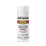RustOleum 7797830 Stops Rust Spray Paint, 12 oz, SemiGloss White
