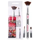 Bourjois Multi-Brush 3 Piece Nail Art Set For Women