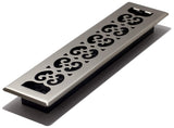 Decor Grates SPH214-NKL Floor Register, 2x14, Brushed Nickel Finish