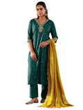 Libas Women'S Silk Blend Kurta Set (Gs1008