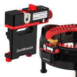Zestwrench Circular Knitting Machine Tensioner For Addi 46&22 Needles, 360 NoDrop Yarn Holder, OneTouch Release For Effortless