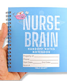 Field Equipt Nurse Essentials Report Notebook for Work & Nursing School Clinical, Notepad Replaces Foldable Nursing Clipboard, R