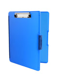 Dexas Slimcase 2 Storage Clipboard with Side Opening, Royal Blue, Office Supplies Clipboards to Organize, Carry and Store, A4 Ho