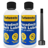 2 Pcs Treadmill Lubricant for Belt, 100% Silicone Treadmill Belt Lubricant, 5.6 oz Lubricant, with Precision Screw Cap, Viscosit