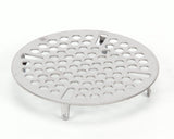 T&S Brass 01038545 3Inch Flat Strainer, Stainless Stel,White