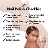 Eternal Nude Nail Polish Set for Women (WILD NUDES) - Brown Nail Polish Set for Girls | Long Lasting & Quick Dry Nail Polish Kit