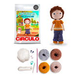 C RCULO Amigurumi Crochet Kit - Dolls - All Included, Easy Instructions - Crochet Kit for Advanced - Crochet Set - Doll Crochet