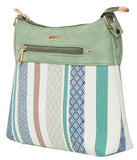 Adisa Women'S Sling Bag (Green Round),Green Round,,B0BJ12V2W2