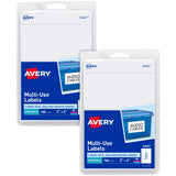 Avery Printable All-Purpose Removable Labels, 2 x 4, Customizable Blank White Labels, Write or Print, Great for Organization Pro