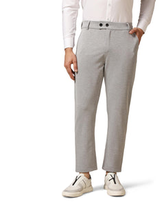Toplot Men'S Formal Trousers || Slim Fit Men'S Wear Trousers || Stretchable Formal Pant Trousers || Trouser For Men (Formal-5181-Silver-36),Silver,36,B0DKBM659H