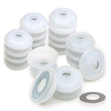 The Beadsmith BobEEZ Cord Management NoTangle Thread Bobbins with 24 Gram Weights 17/8, Bag of 25 Pieces Storage Org