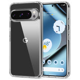 HOOMIL for Google Pixel 10 Pro XL Case, Non-Yellowing, Drop Protection, Anti-Scratch, Transparent Hard Back Phone Cover - Crysta