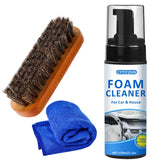 CYTITZHN Car Interior Cleaner Kit - All-Purpose Foam Cleaner for Leather, Fabric, Vinyl, Plastic, Carpet & Upholstery | Deep Sta