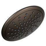 Moen Oil Rubbed Bronze Bathroom Rain Showerhead, 8inch Wide Fixed Rainfall Shower Head, 6345ORB