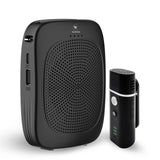 Bluetooth Voice Amplifier with Wireless Lavalier Lapel Microphone for Teachers, Portable Speaker Clip-On Microphone, Mini Megaph