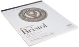 Strathmore (580-72 500 Series Bristol, 2-Ply Plate Surface, 11''X14'', White, 15 Sheets