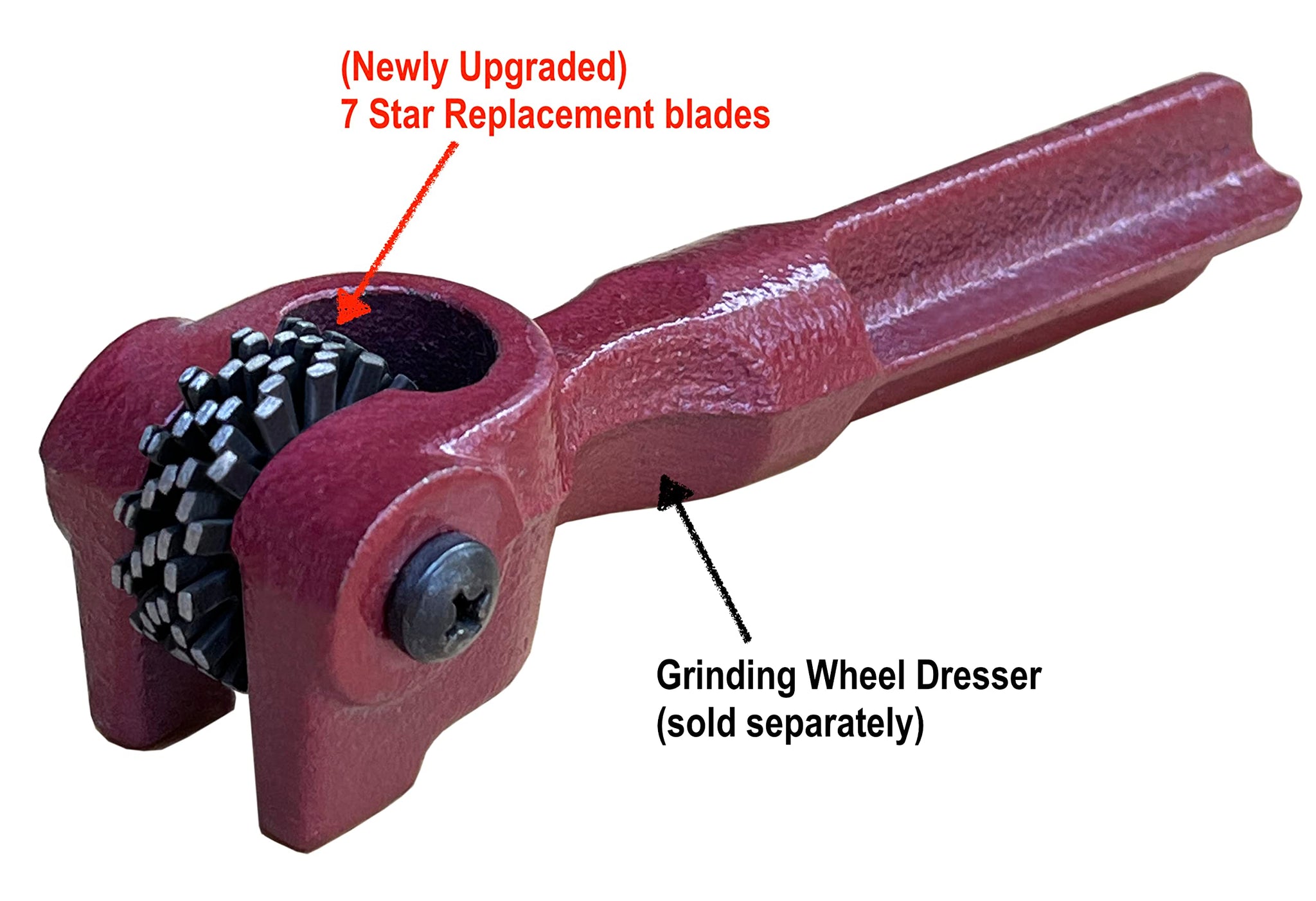 7Pc Grinding Wheel Dresser Replacement Blades -Power Grinder Accessories - Upgraded