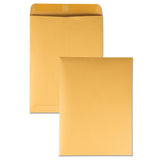 Quality Park Heavyweight Catalog Envelopes, Gummed, Brown Kraft, 10 x 13, 250 per Box, (41665)