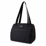 PackIt(R) Freezable Hampton Lunch Bag, Black, Built with EcoFreeze(R) Technology, Collapsible, Reusable, Zip Closure with Front 