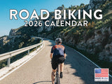 Cycling Calendar 2026 Bicycle Road Biking Monthly Wall Calender 12 Month | American Made In The USA