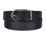 Louis Stitch MenS Reversible Italian Leather Belt For Men 1.25 Inch (35Mm) Waist Strap Black Brown Belt With Gunmetal Black Buc