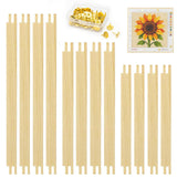 12PCS Needlepoint Stretcher Bars, 9/10/12 Stretcher Bars for Needlework, with 50 Thumb Tacks, Wooden Canvas Stretcher Bars for E