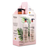 Oliology Nutrient Rich Coconut Oil Shampoo & Conditioner Combo Pack - Helps Restore Damaged Hair | Provides Intense Shine | Mois