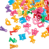 DanLingJewelry 500 g Acrylic Alphabet Letter Charms A-Z Beads ABC Beads for Jewelry Making Bracelets Necklaces Key Chains