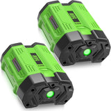 GERIT BATT 56V 5.0Amps BA2800 Replacement for EGO Battery BA2800T BA1400 BA4200 HT2400 LB6504 LB5804 LB6500 (Green-5.0AH-2P)