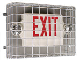 Safety Technology International, Inc. STI9740 Exit Sign Damage Stopper, Protective Coated Steel Wire Guard