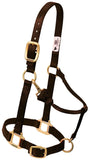 Weaver Leather Original Adjustable Nylon Horse Halter, Large Horse, Brown