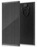 Rvpozwer 18BB 100 Watt Solar Panel, N-Type 12V 100W Solar Panel, 25% High Efficiency Monocrystalline PV Modules for RV, Marine, 