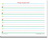Teacher Created Resources (76503) Smart Start K-1 Writing Paper: 360 Sheets