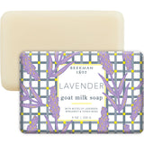 Beekman 1802 Goat Milk Body Soap Bar, Lavender - Scented - 9 oz - Nourishes, Moisturizes & Hydrates - 100% Vegetable Soap with L