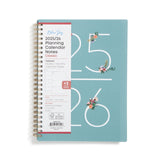 Blue Sky 2025-2026 Weekly and Monthly Academic Year Planner Calendar, July 2025 - June 2026, 5.875 x 8.625, Frosted Flexible Cov
