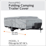 Classic Accessories Over Drive Permapro Folding Camping Trailer Cover, Fits 12 - 14L Trailers