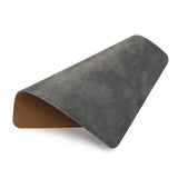 Leather Mouse Pad with Stitched Edge Micro-Fiber Base with Non-Slip Waterproof,Mouse Pad for Computers,Laptop, 8x11Inch (Gray)