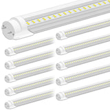 ONLYLUX T8 Led Bulbs 4 Foot - F32T8 28W 4000 Lumens(Super Bright) 5000K, T8 T10 T12 4ft Flourescent Tube Led Replacement, Ballas