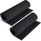 2-Pack Black Eva Foam Sheets roll, Premium eva Craft Foam 5mm Thick, 13.9 x 59, High Density 86kg/m3 for Halloween Cosplay Costu