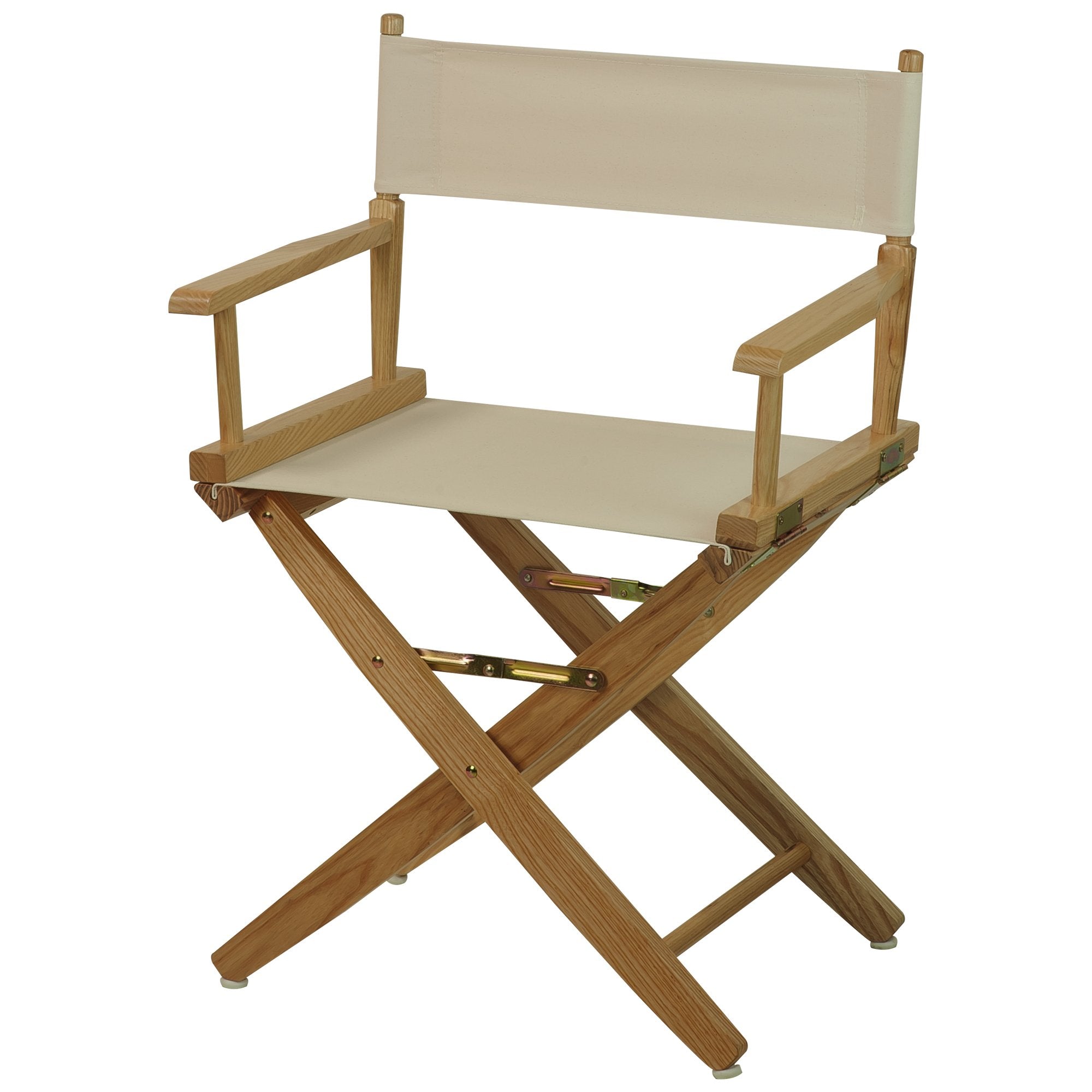 American Trails Extra-Wide Premium 18' Director'S Chair Natural Frame With Natural Canvas