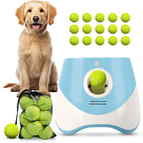 FAHKNS Automatic Dog Ball Launcher for Small Dogs, Indoor/Outdoor Interactive Dog Toy,USB Rechargeable Ball Thrower,10-30 Ft,Inc