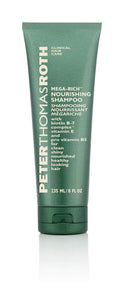 Peter Thomas Roth | Mega-Rich Nourishing Shampoo | Biotin B-7 Complex Shampoo for Clean, Shiny, Healthier-Looking Hair, 8 Fl Oz 