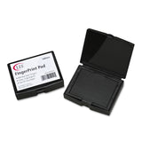 Lee Inkless FingerPrint Pad (S03027),Black,0.5 x 2.3 x 1.8