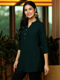 Libas Women'S Viscose Rayon Straight Kurtis (29290I_Green Green S