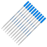Pen Savings Ballpoint Pen Refills Compatible with Cross Ballpoint Pens Pack of 10 Bold Tip Smooth Writing 1.2mm Tip (Blue) C810
