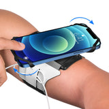 VUP Running Armband 360Rotatable for iPhone 14/13/Pro Max/Pro/Mini/12/11/SE/Xs/XR/X/8/7/Plus, Fits All 4-6.7 Inch Smartphones, w