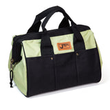 Jetech 18-Inch Heavy-Duty Electrician Tool Bag, Waterproof Top Wide Mouth Tools Storage Bag with Adjustable Shoulder Strap Multi